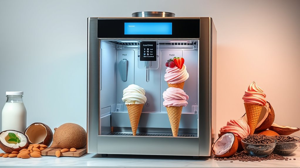 key features for vegan ice cream