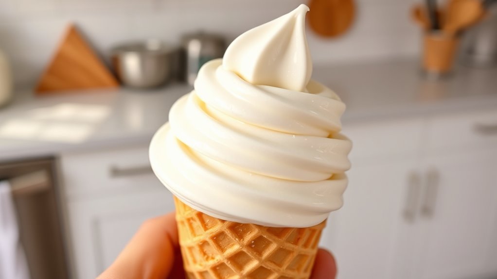 maintain optimal soft serve temperature