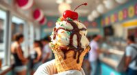 mastering perfect ice cream toppings