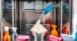 proper commercial ice cream machine cleaning