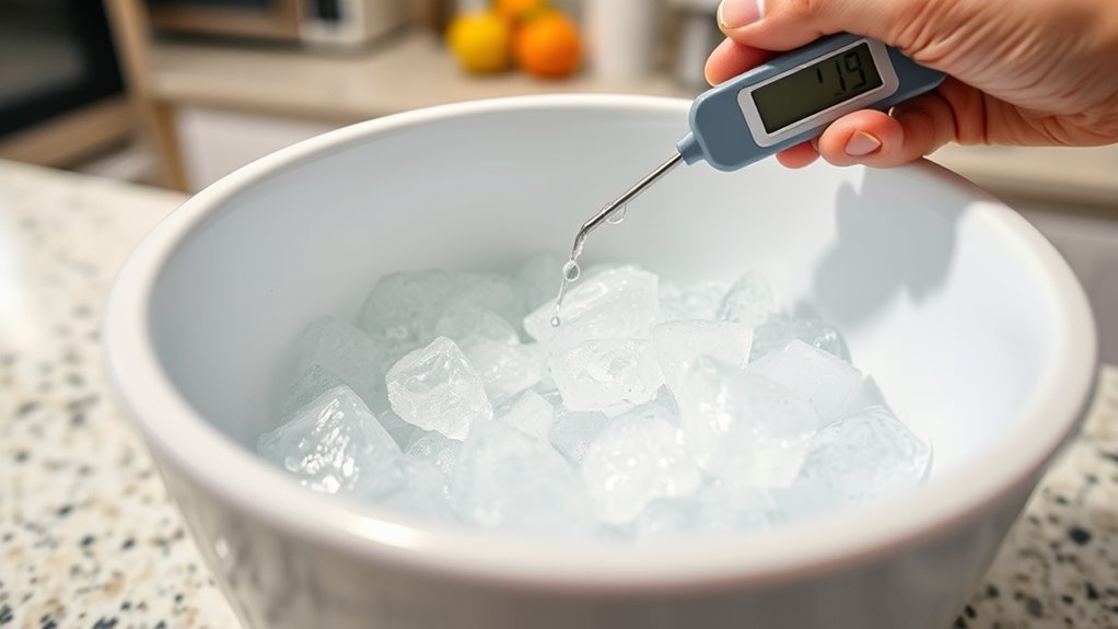 proper freezer bowl handling