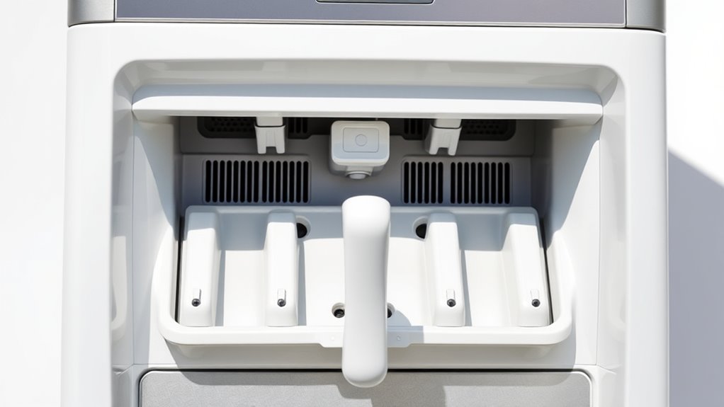 removable parts simplify cleaning