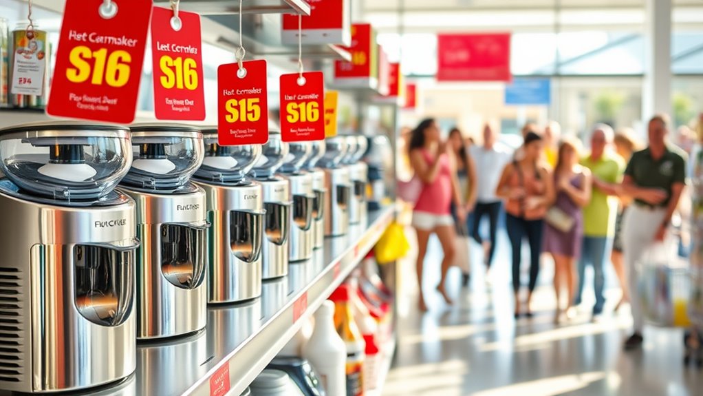 seasonal clearance ice cream deals