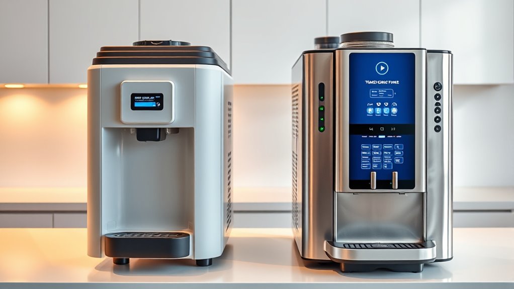 user friendly ice cream machines