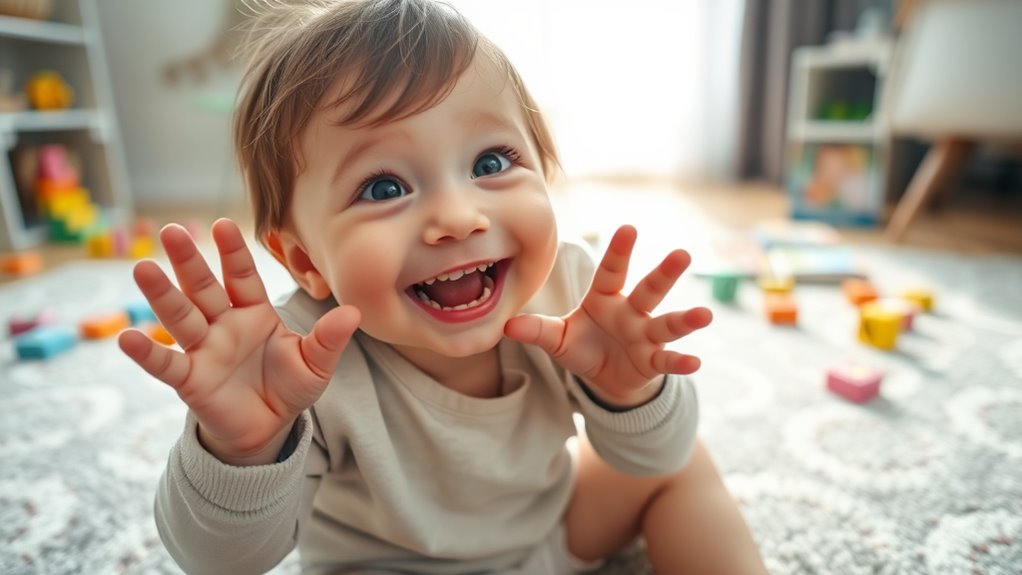 baby babbling and understanding