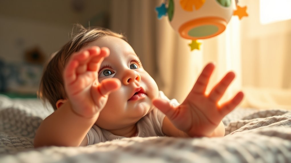 baby s sensory exploration begins
