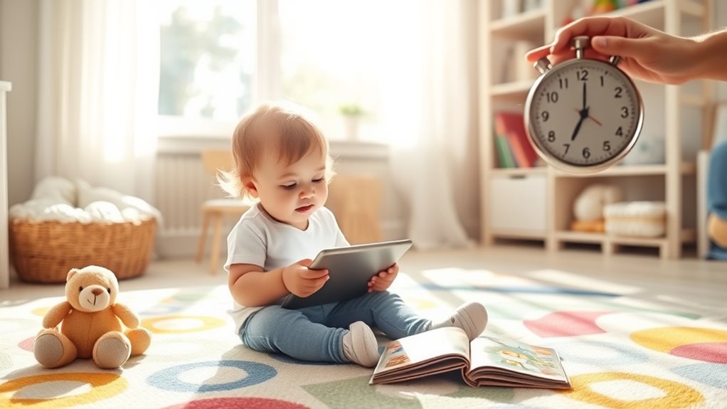 balanced toddler screen time
