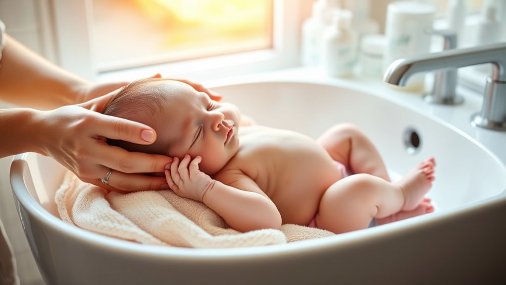 bathing frequency for newborns