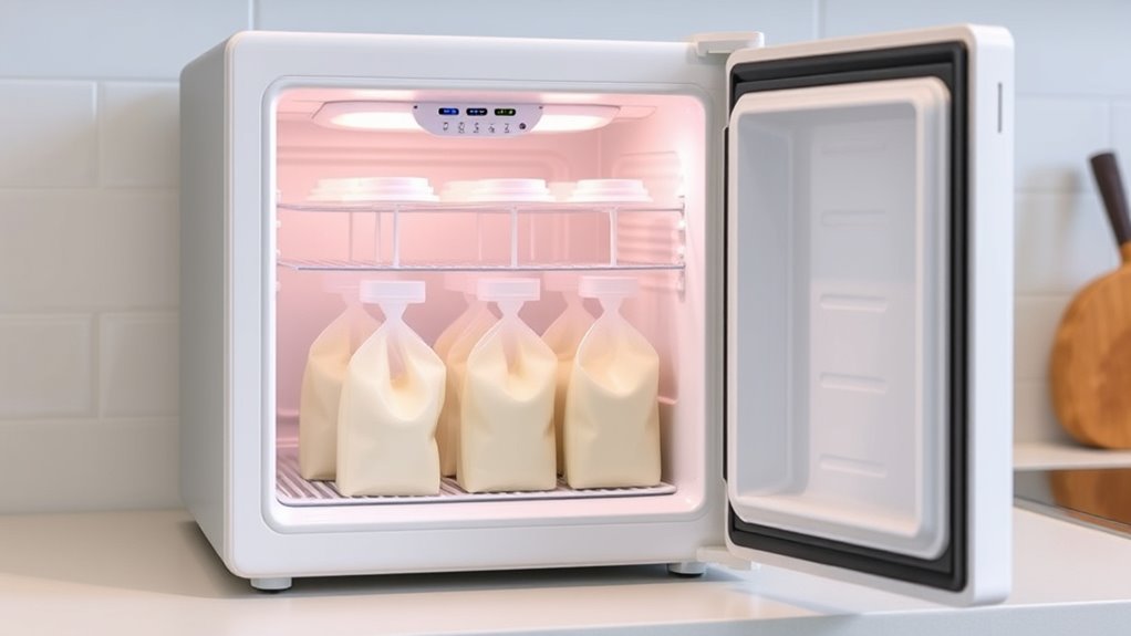 breast milk mini fridge considerations
