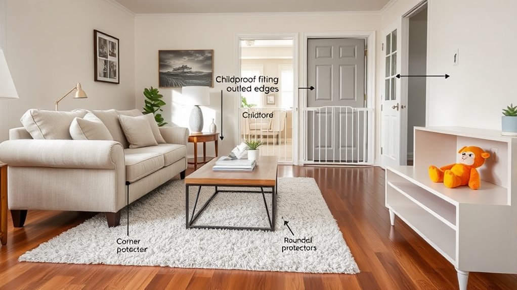 childproof living spaces effectively