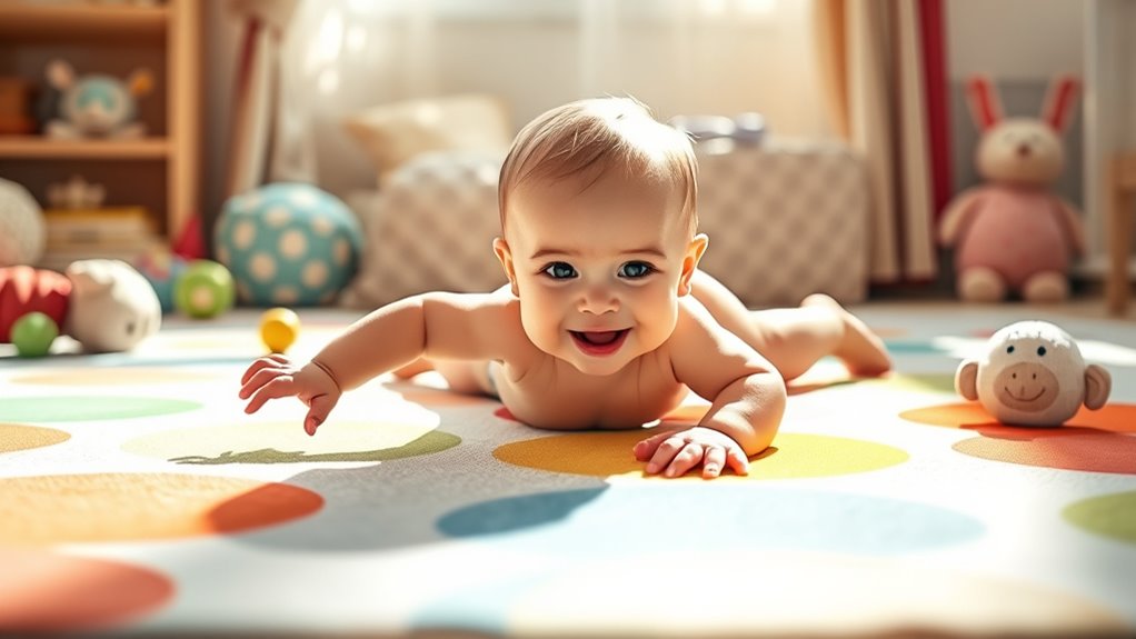 crawling skills and strength