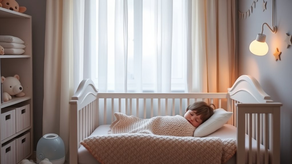 create peaceful sleep environment