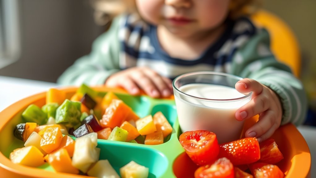 create positive mealtime routines