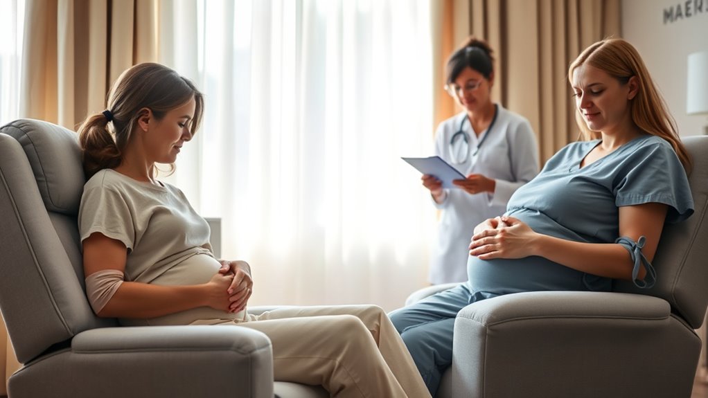 early labor contraction signs