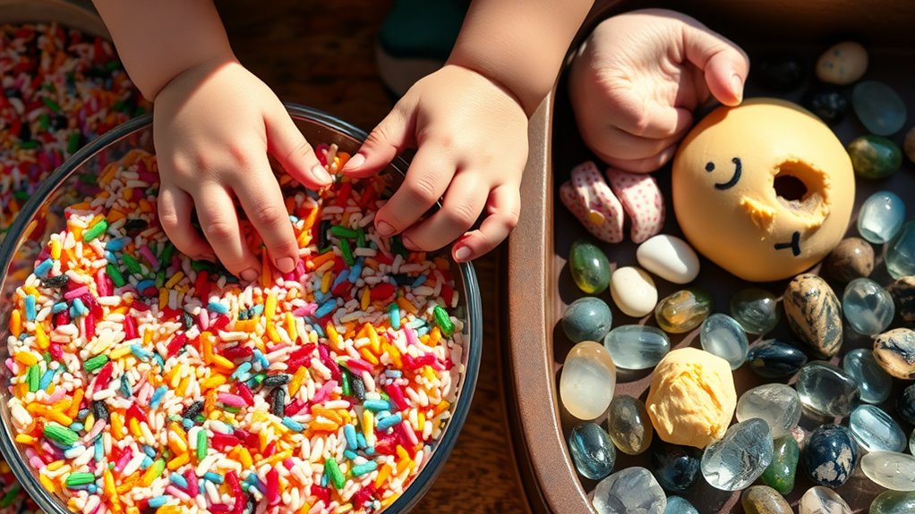 enhance vocabulary through sensory