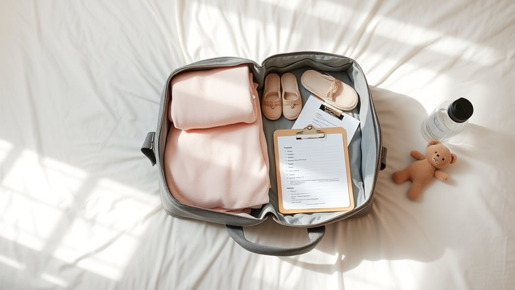 essential hospital bag items