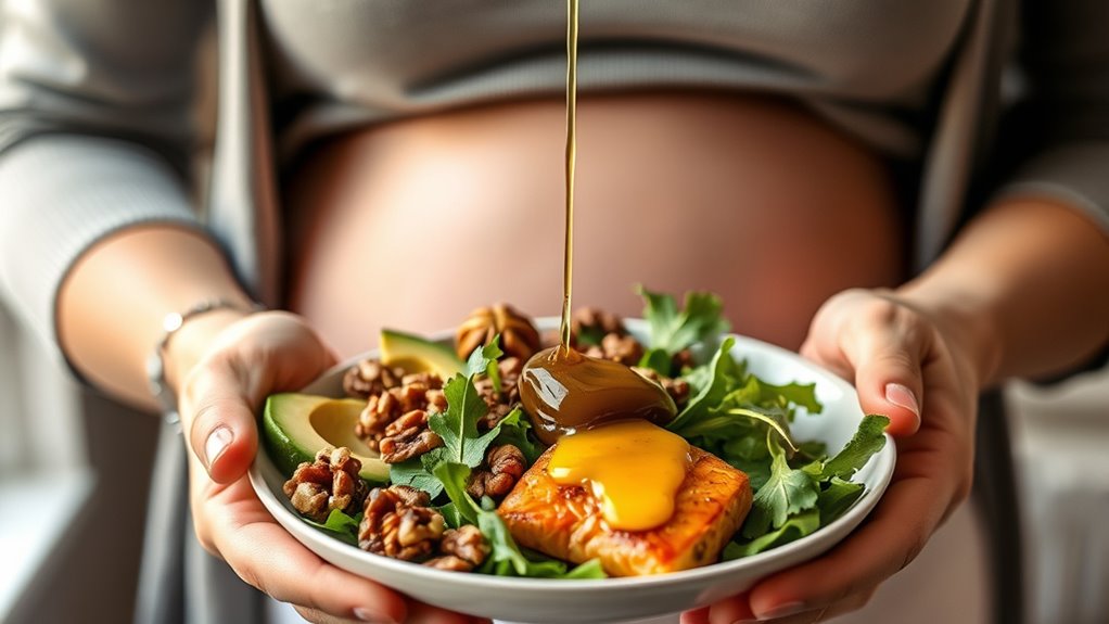 healthy fats support fetal development