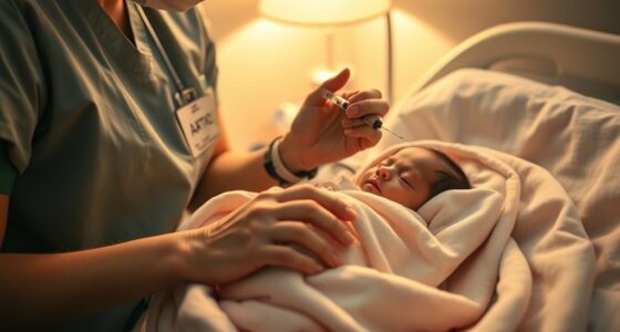 initial medical screenings and vaccinations