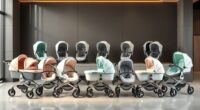 luxury baby stroller sets