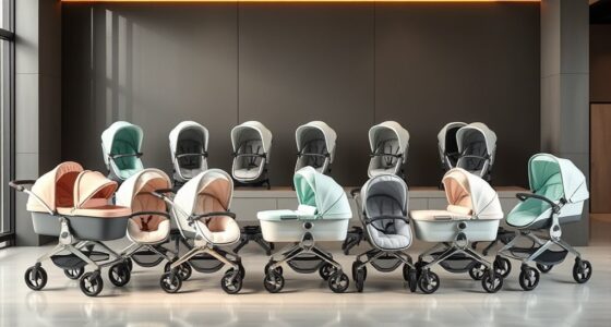 luxury baby stroller sets