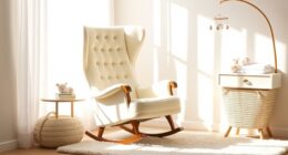luxury nursery rocking chairs