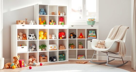 luxury nursery toy organizers