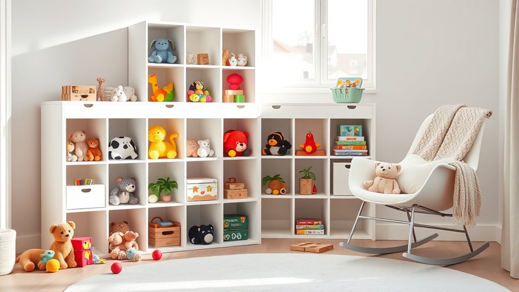 luxury nursery toy organizers