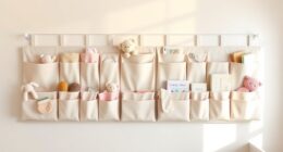 luxury nursery wall storage