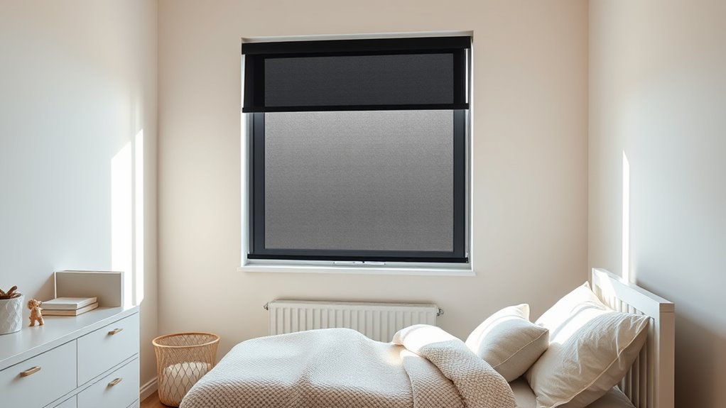 luxury nursery window shades