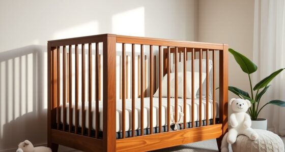 luxury solid wood cribs