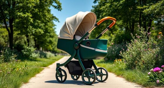 luxury sustainable baby transport