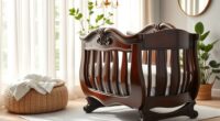 luxury wooden baby bassinets