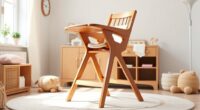 luxury wooden convertible high chairs
