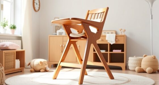luxury wooden convertible high chairs