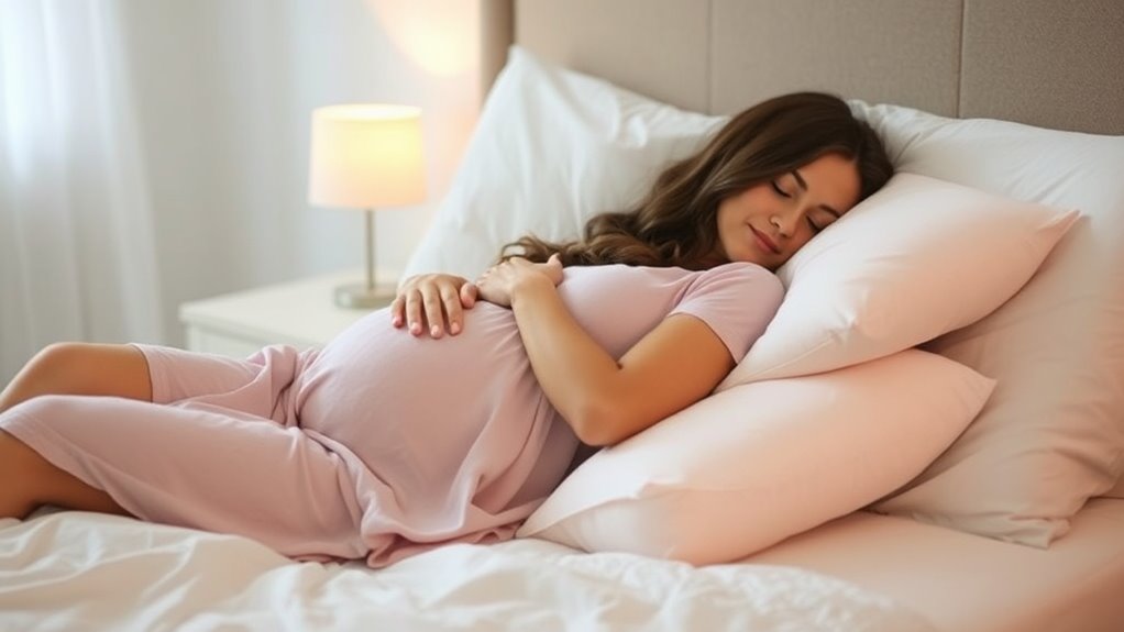 optimal pregnancy sleep positions