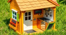 outdoor playhouses with kitchens