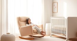 petite moms nursery gliders