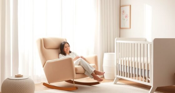 petite moms nursery gliders