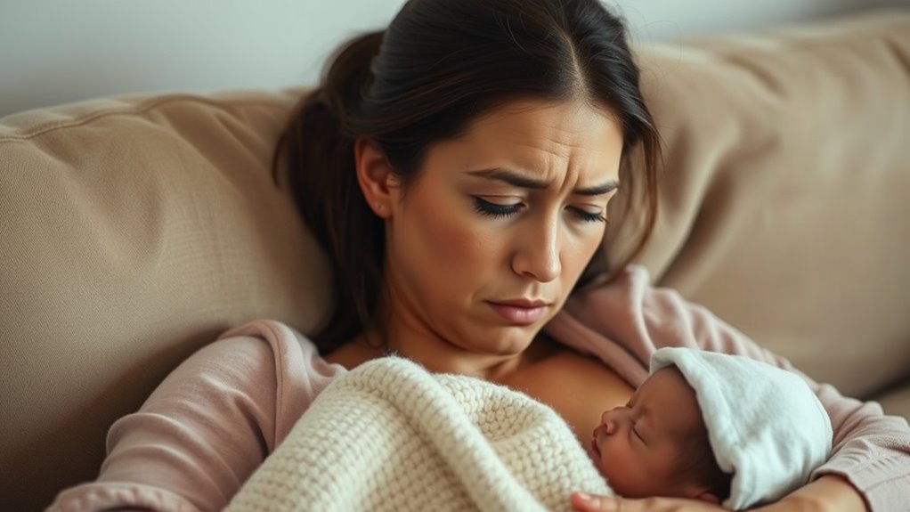postpartum mood fluctuations distinction