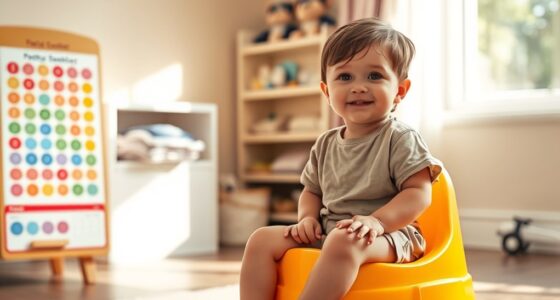 potty training signs and methods