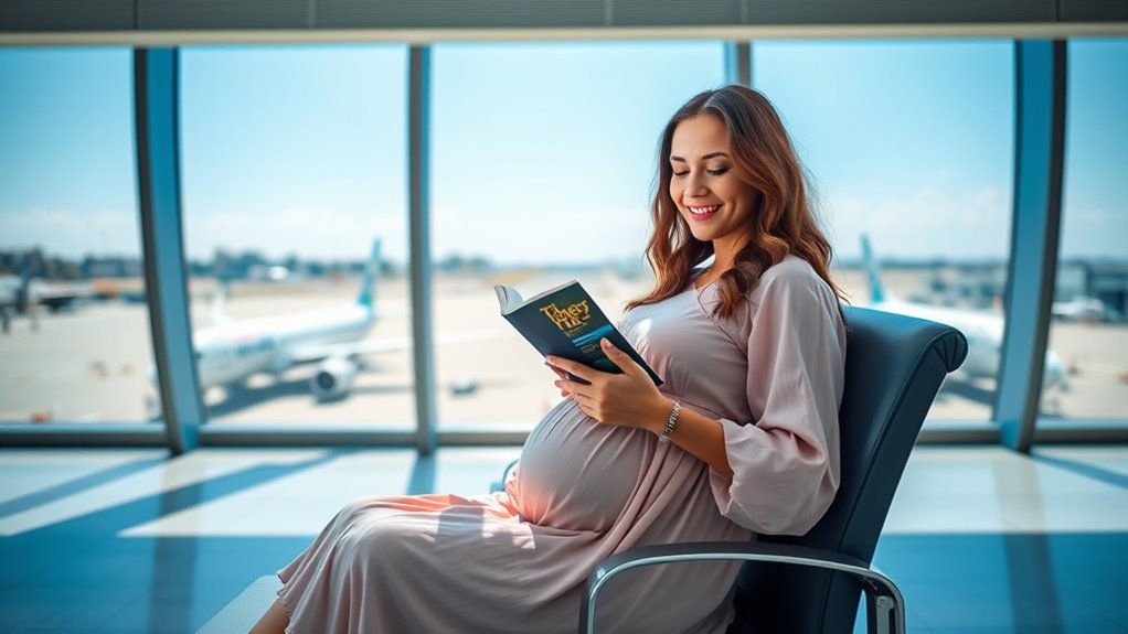 pregnancy friendly flight planning