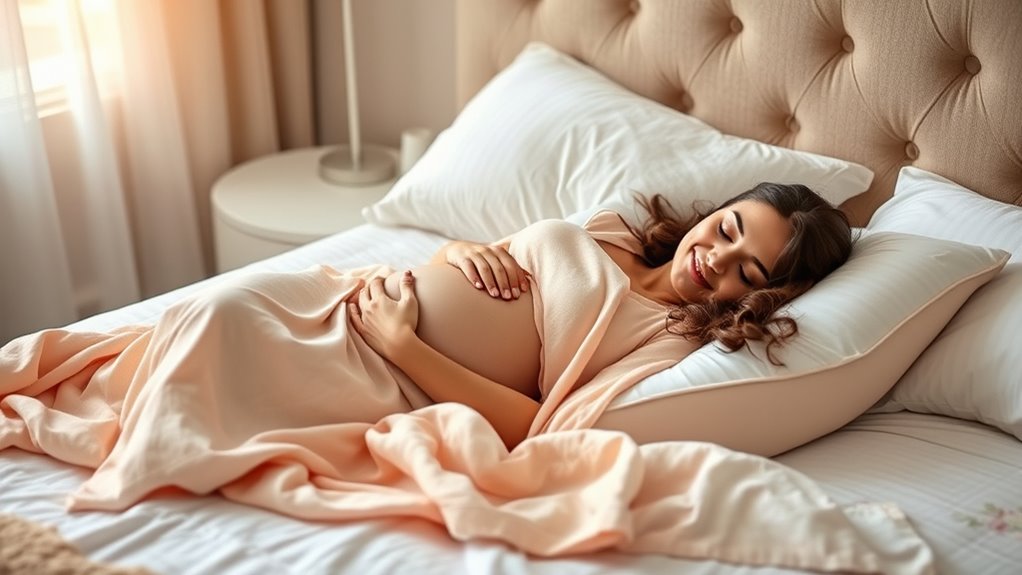 pregnancy sleep safety tips
