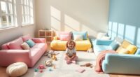 premium modular play couches