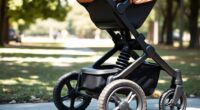premium strollers with adjustable suspension