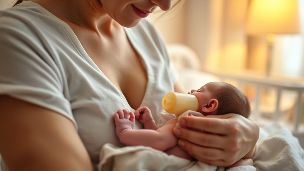 responsive feeding and burping