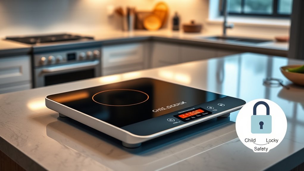safe portable induction cooktop