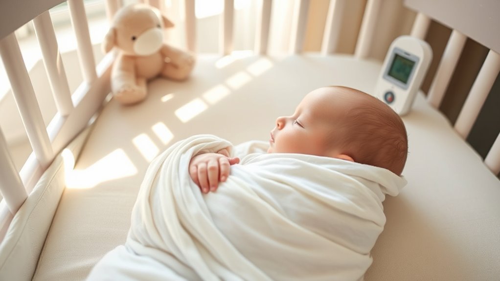 safe swaddling sleep practices