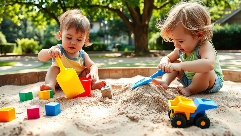 sand play develops skills