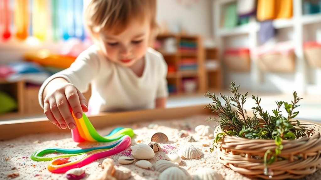 sensory exploration fosters creative imagination