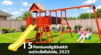 top backyard swing sets